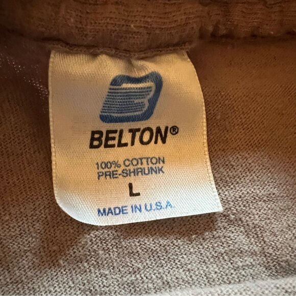 Vintage 1995 Arts Festival of Atlanta Tee L Belton USA Single Stitch Brown - Picture 3 of 7
